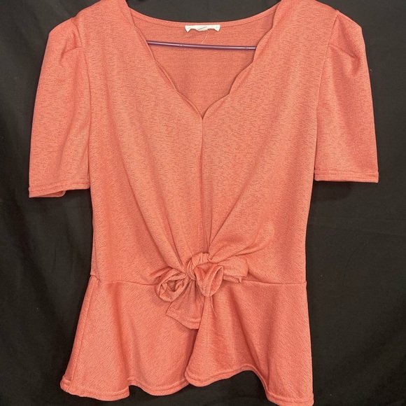Tops - Peach color top